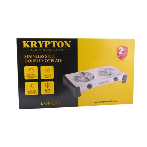 Krypton Hot Plate Double S.Steel 2 – KNHP5310