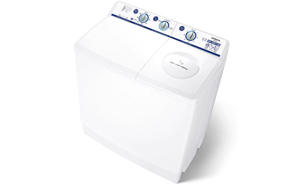Hitachi 14kg Semi Automatic Top Load Washing Machine - PS1405SJ3CGXWH 