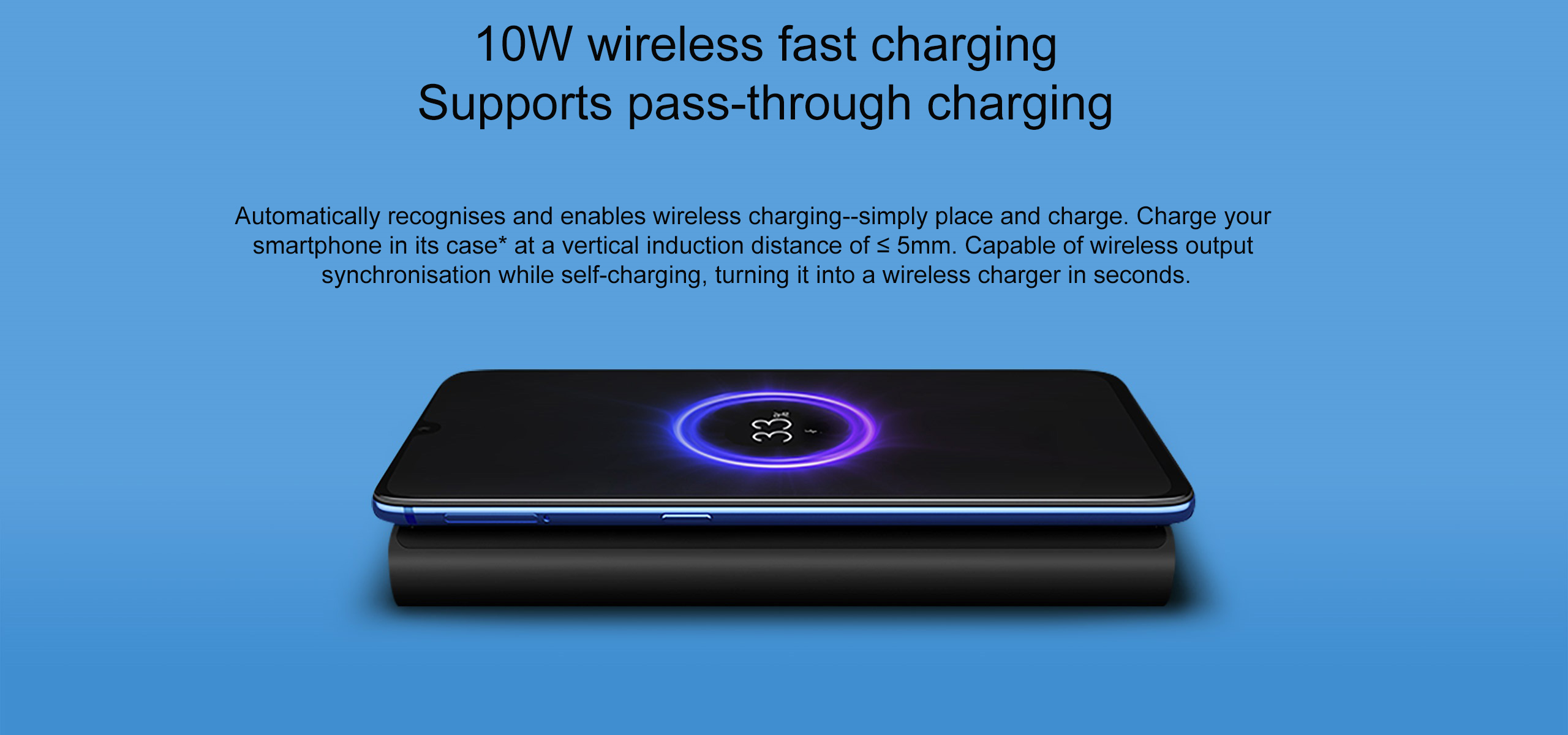Xiaomi 10000mAh Wireless Power Bank 10W - 35969