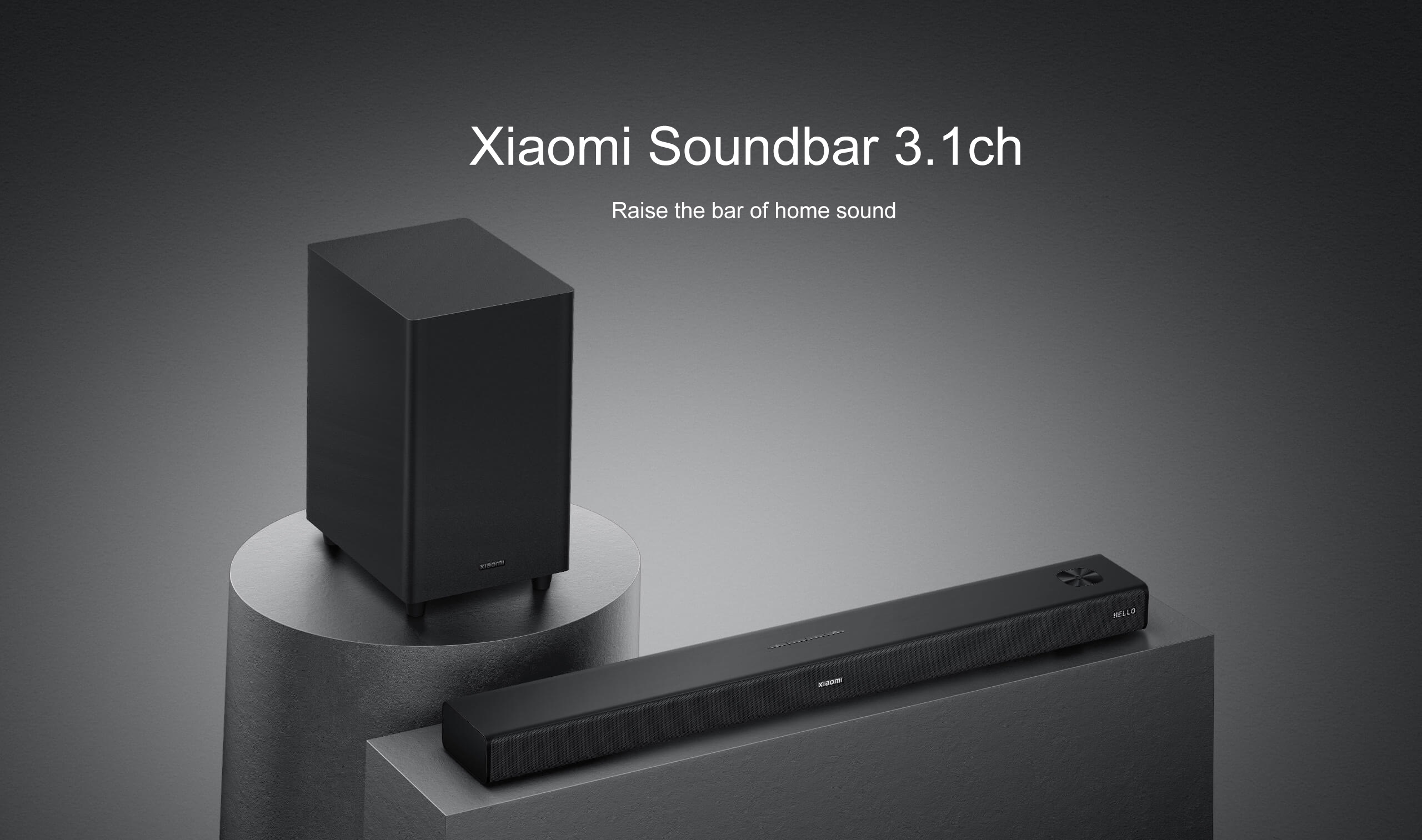 Xiaomi 38244 | Xiaomi Soundbar S26 3.1 ch 