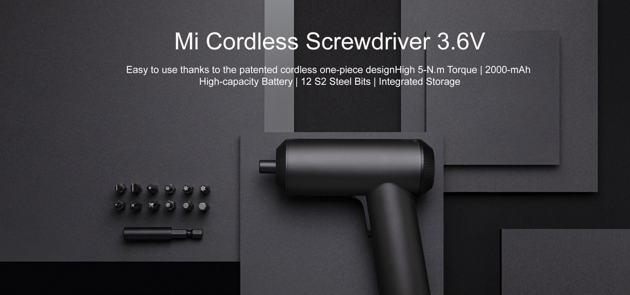 Xiaomi 27002 Mi Cordless Screwdriver 3.6V PLUGnPOINT