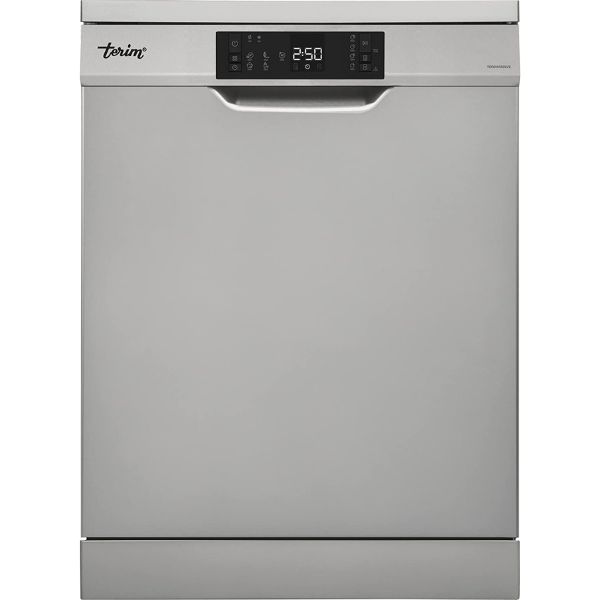 Terim Dishwasher, 5 Programmes with 12 Place Settings, Silver- TERDW1205VS