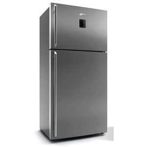Elekta 580L Double Door Inverter Refrigerator, Silver - EFR610SMKR