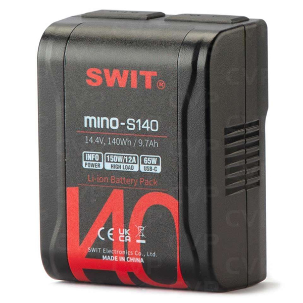 Swit MINO-S140 |140Wh Pocket V mount Battery Pack|PLUGnPOINT