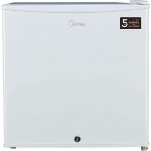 Midea 65 Liter Manual Defrost Refrigerator, White - HS65L