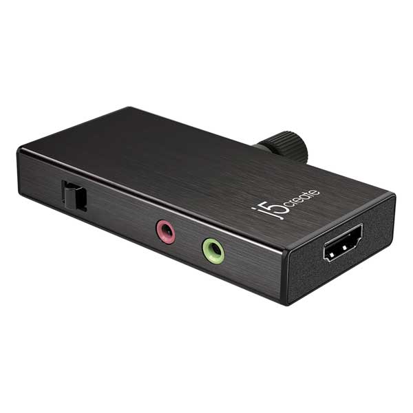 J5 Create Live Capture Adapter HDMI to USB C with Power Delivery - JVA02