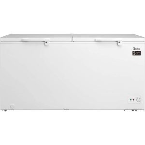 Midea Chest Freezer 702L Net Capacity, 2 Door, White - HD933CN