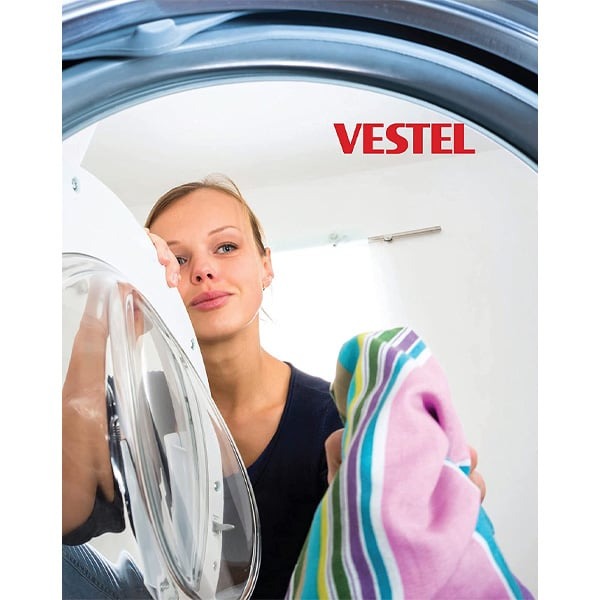 Vestel 8kg Front Load Washing Machine - W812T2TB