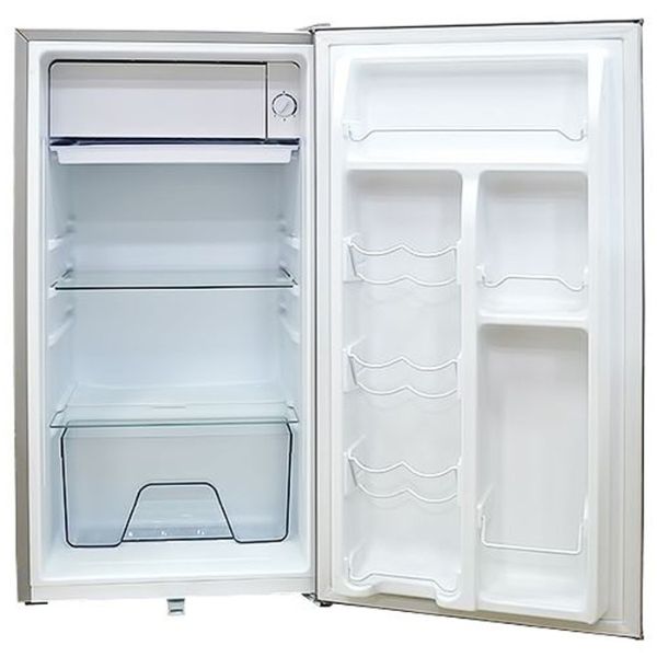 Akai Refrigerator 90L Single Door, Silver/Grey - RFMA-K90DS