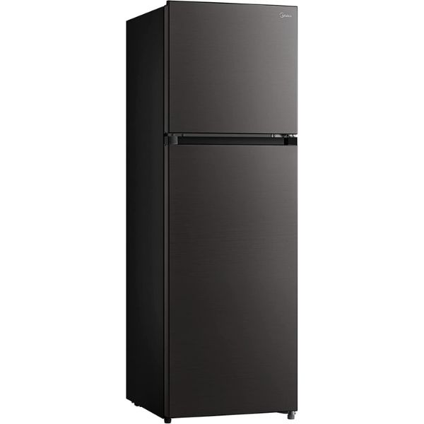 Midea 390 Ltr Top Mounted Frost Free Refrigerator , Dark Steel Color - MDRT390MTE28