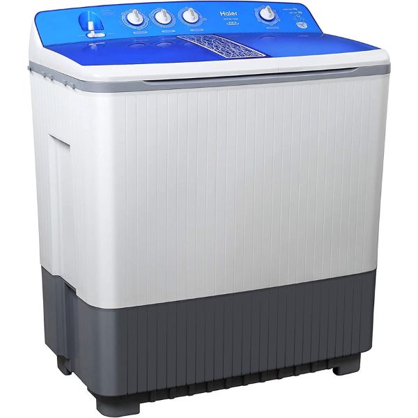 Haier 18 Kg Wash/14 Kg Spin, Top Load Semi Automatic Washer, White - HWM215-1128S-N