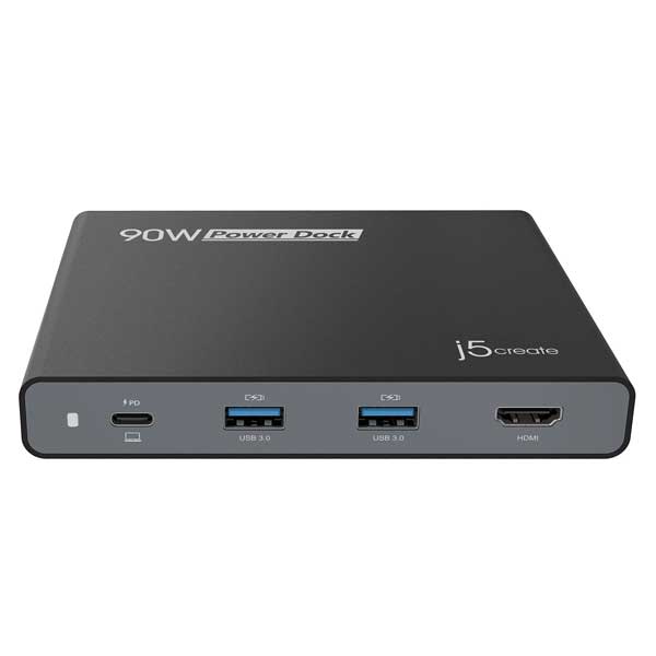 J5 Create 90W Built in USB C Travel Dock - JCDP392