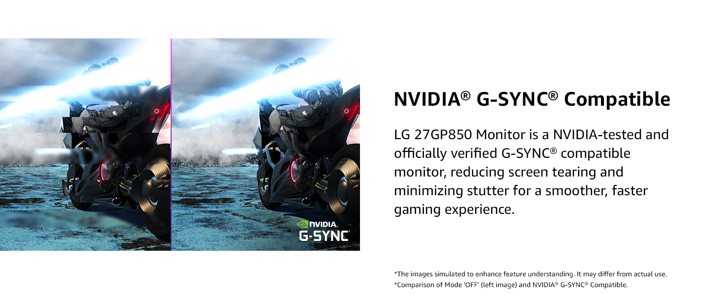 LG 27'' UltraGear QHD Nano IPS 1ms (GtG) Gaming Monitor - 27GP850-B 