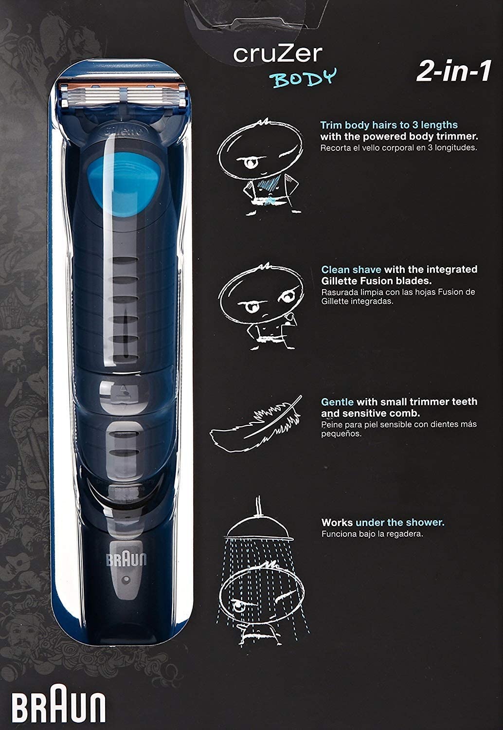 Maintenance Absorb adjective Buy Braun CRUZER 5 Body Shaver in UAE | PLUGnPOINT