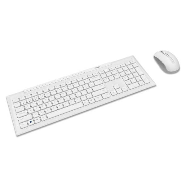 Rapoo 8210M Multi-mode Wireless Keyboard Mouse - 14206