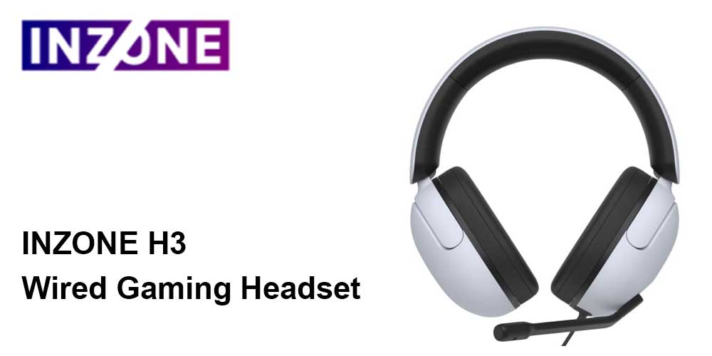 Sony INZONE H3 Wired Gaming Headset - MDR-G300/WZ E