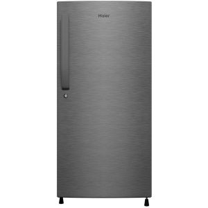 Haier 240L Single Door Refrigerator, Silver - HRD-2406BS