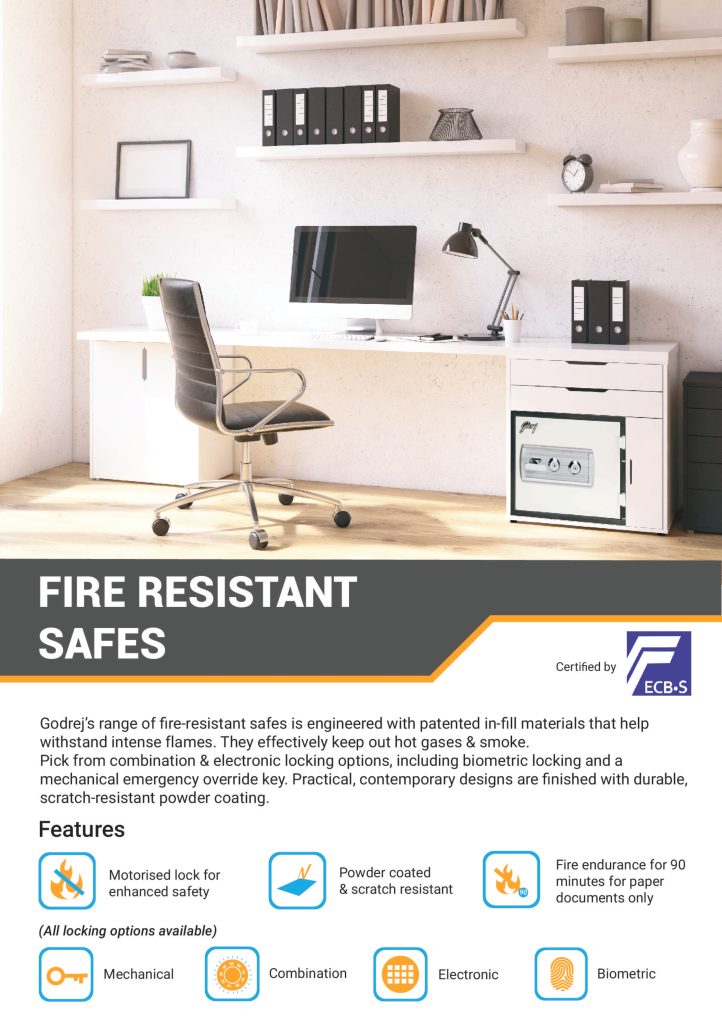 Godrej Home Safe Vertical 145KG, BlackWhite FR560 PLUGnPOINT The Marketplace