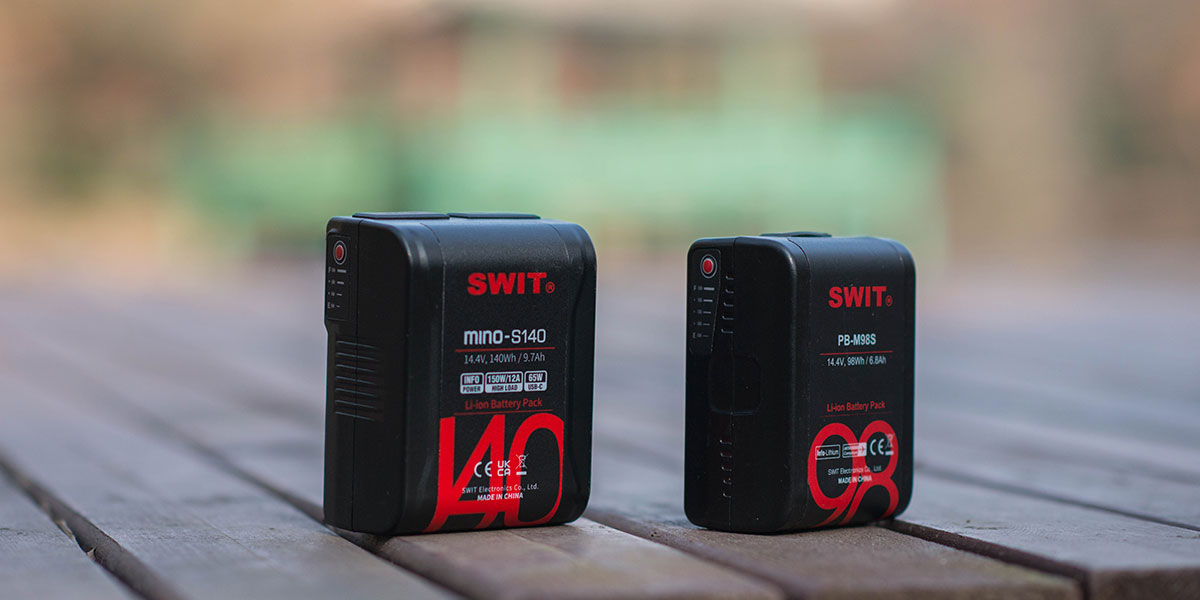 Swit 140Wh Pocket V-mount Battery Pack - MINO-S140