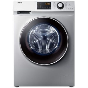 Haier 8 Kg Washer, 1200 RPM, Front Load Washer, Silver - HW80-12636S