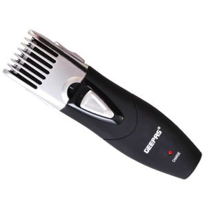 Geepas Rechargeable Dry Hair Trimmer, Black/White - GTR8126