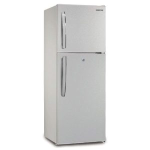 Geepas 200Ltr Top Mount Refrigerator, Silver - GRF2209SXE