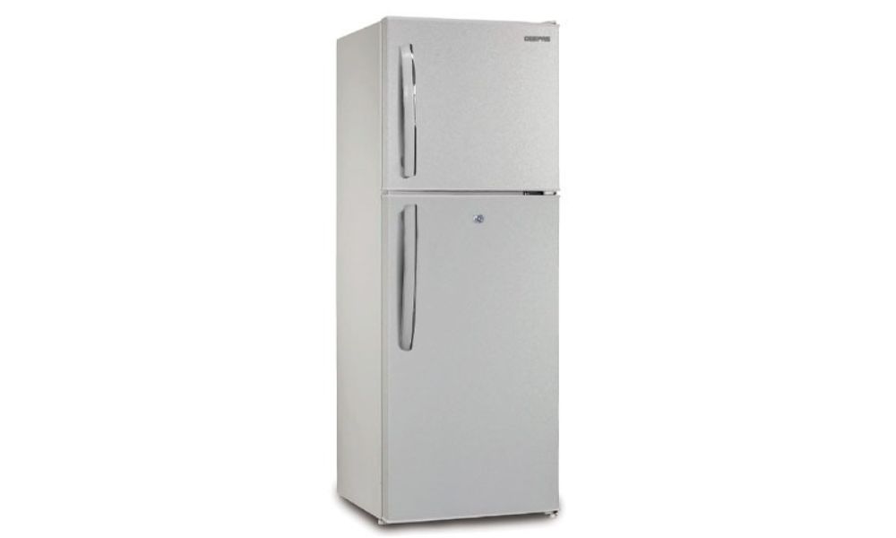 Geepas GRF2209SXE | 200L Double Door Defrost Refrigerator