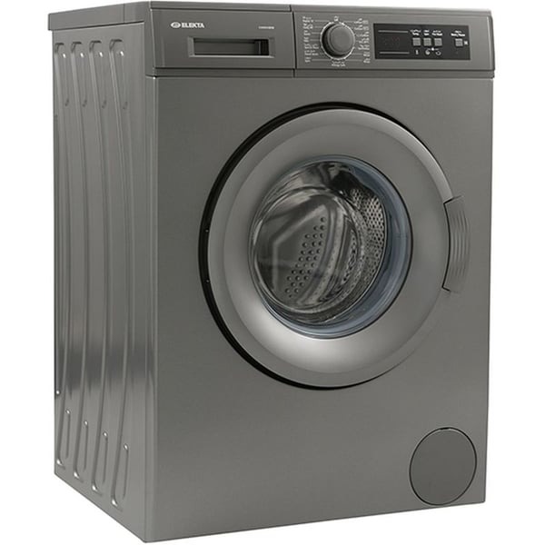 Elekta 8KG Fully Automatic Front Load Washing Machine LED Display 15 Programmes, Dark Gray - EAWM8808
