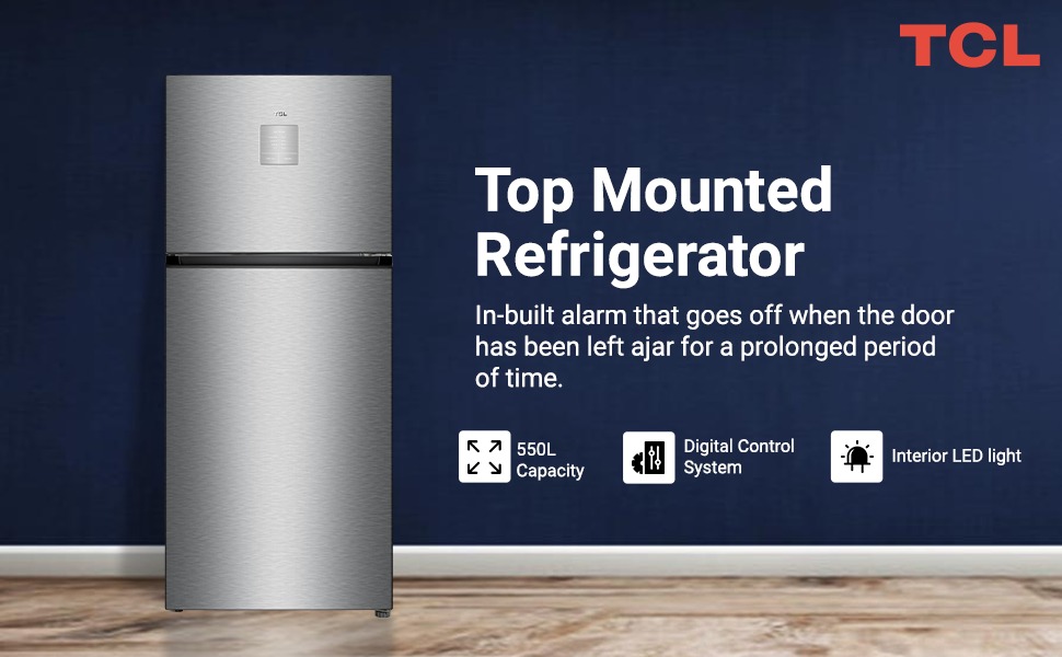 TCL P550TMN | 550 L Top Mount Refrigerator