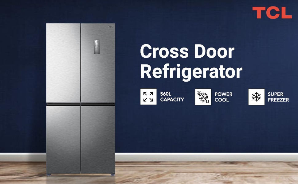 TCL P560CDN | Four Door Refrigerator 