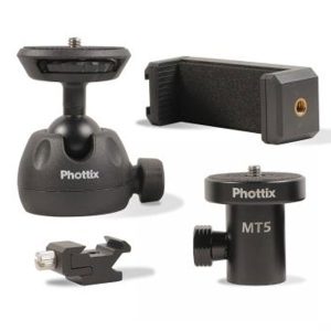 PHOTTIX Adapter MT5 Ball Head Light Stand - PH81399