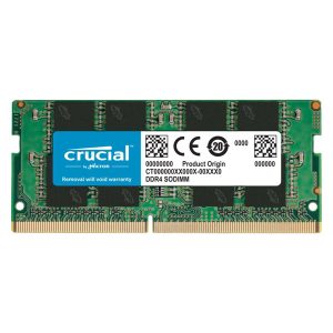 Crucial 8GB RAM DDR4 3200 MHz CL22 Laptop Memory – CT8G4SFRA32A