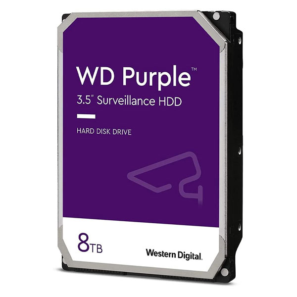 Western Digital 8TB Purple 3.5" Surveillance Hard Drive - WD84PURZ