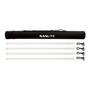 Nanlite PavoTube T8-7X RGBWW LED Pixel Tube 4-Light Kit - PTT87X4KIT