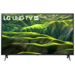 LG UHD 4K TV 65 Inch UP77 Series, Cinema Screen Design 4K Active HDR WebOS Smart AI ThinQ, Black - 65UP7750PVB