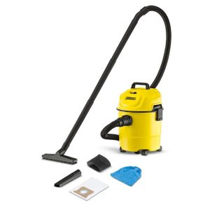 Karcher Corded Wet & Dry Vacuum Cleaner, Yellow - WD 1 KAP