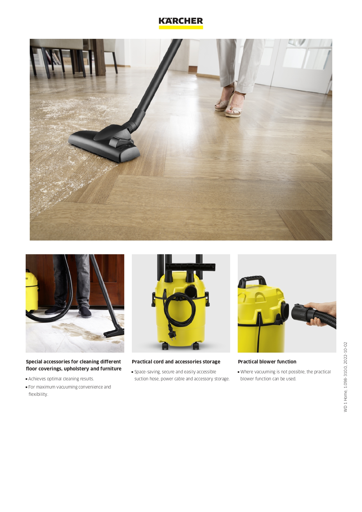  Karcher WD1 | Wet and Dry Vacuum Cleaner