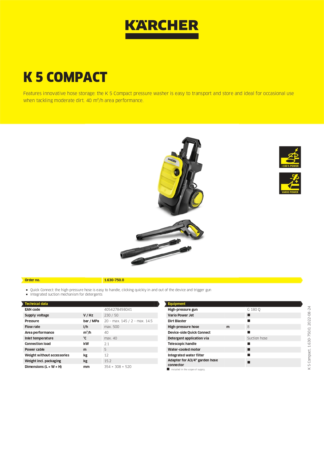 Karcher K5-Compact | Pressure Washer