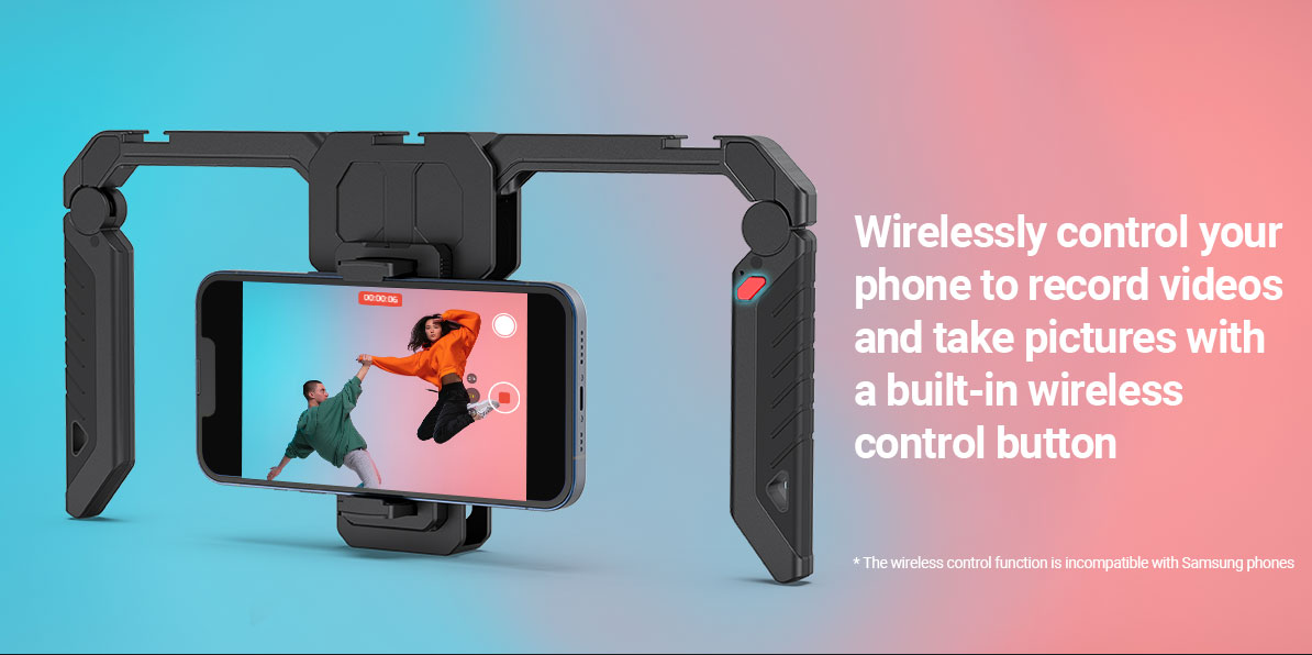 SmallRig Fold P10 Phone Cage for Videography - 3111