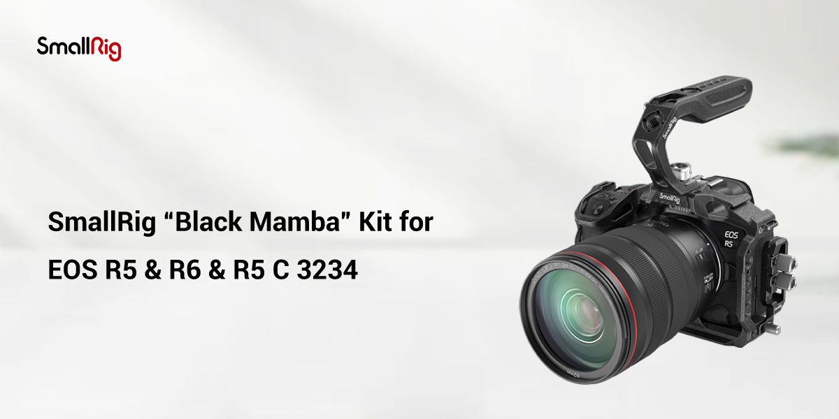 SmallRig “Black Mamba” Kit for EOS R5/R6/R5 C - 3234