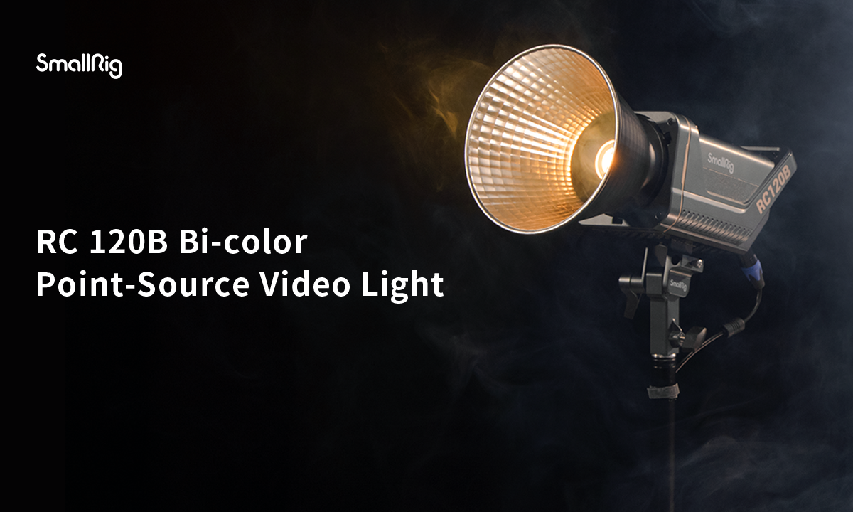 SmallRig Bi-color Point-Source Video Light - RC-120B