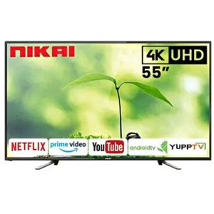 Nikai 55 Inch 4K Ultra HD LED Smart TV Black - UHD5510SLED1/ UHD55SLED2