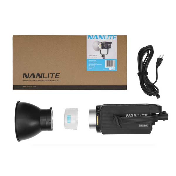 Nanlite FS-300B Bi-Color AC LED Mono light - FS-300B