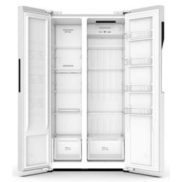 Nikai 700L Gross Capacity Double-Door Refrigerator, Stainless Steel Finish - NRF750SBSS