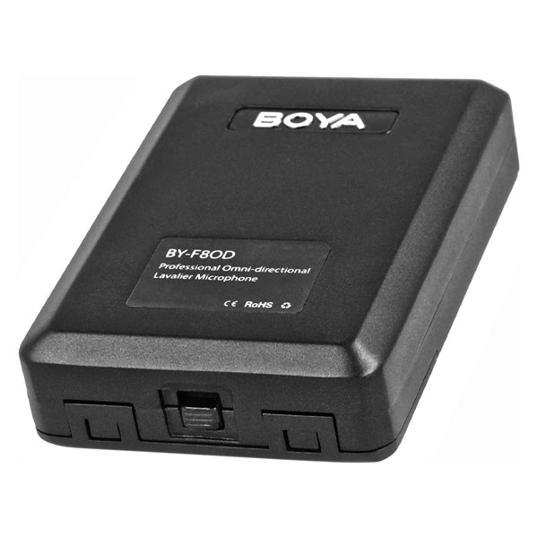 Boya Professional Omni Directional Lavalier Video/Instrument Microphone - BY-F80D