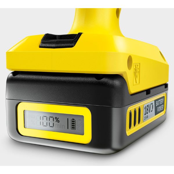 Karcher Handheld Cleaner Battery Set, Yellow - KHB 4-18 Battery *INT