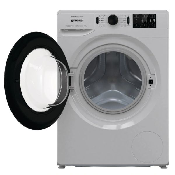 Gorenje 8 Kg Front Load Washing Machine, Silver - WNEI84AS/A
