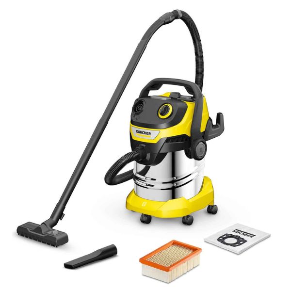 Karcher Wet & Dry Vacuum Cleaner, Yellow - WD 5 S V-25/5/22 (YSY) *GB