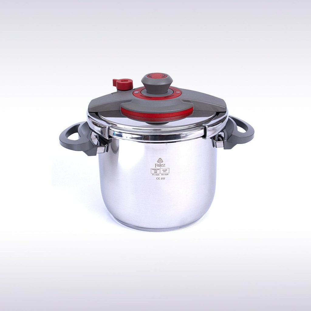 Falez Cookfest Pressure Cooker 9L, Silver FLZPCKGY9L PLUGnPOINT