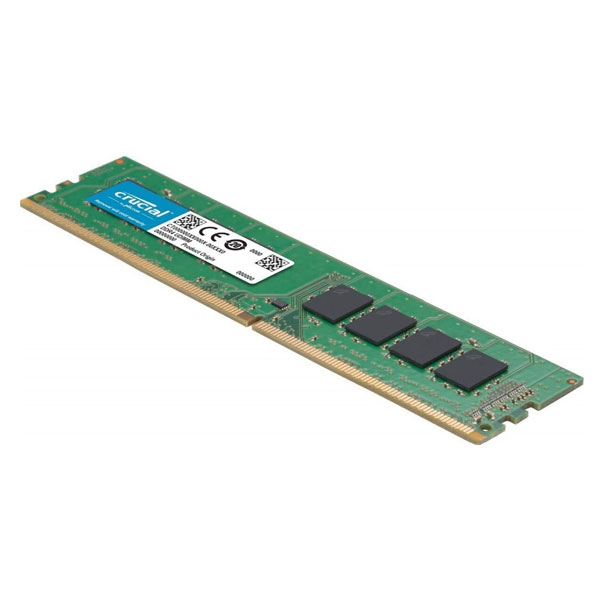 Crucial 16GB DDR4-3200 MHz UDIMM CL22 Desktop Memory – CT16G4DFRA32A